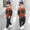 Clothing Sets Teen Children Clothes 3-13year Boys Costume Tracksuit Camouflage Tops Pants 2PCS Children autumn Outfits Set 230110