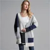 Women's Knits Coat Oversized Long Sleeve Jumper Womens Sweater Chunky Loose Cardigan Knitted