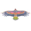 1.2m Flat Eagle Kite Children Flying Bird Kites Windsock Outdoor Garden Cloth Toys For Kids Gift 0110