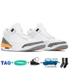 Tênis de basquete masculino feminino 3s Jumpman 3 Tênis de design Sping Fall Sports Trainer UNC Pine Green Fire Red Dark Iris Cool Grey Throw Line Tênis Trainers