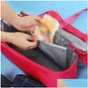 Borse portaoggetti Creative Shoder Bag Insation Insated Cooler Picnic Mesh Beach Tote Drink Supplies Drop Delivery Home Garden Housekee o Dhu12