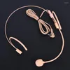 Microphones Over Head Condenser Headphone Microphone Wireless Bodypack Transmitter 3.5mm Plug Sweat And Dust Resistant Brand