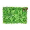 Flores decorativas Paneles de setos artificiales 15.7x23.6 pulgadas Planta de seto topiario Pantalla de privacidad Protección UV Adecuado para