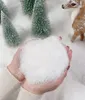 Рождественские украшения 20 г искусственный снежный пластик нетоксичный декоративный порошок Подарки подарки дома навидад фестиваль украшения