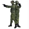 Mäns spårningsdräkter Set Tactical Military Uniform Ryssland Combat Camouflage Working Clothing Outdoor Paintball CS Gear Training 2st