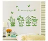 Window Stickers Film Glass Sticker Long-lasting Quick DIY Easily Remove Flower Cactus Decoration For Shop Windows