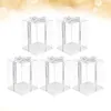 Gift Wrap Cake Boxes Box Clear Transparent Packaging Carrier Cupcake Containers Bakery Akryl dessertstall Display Storage Mini