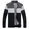 Men's Sweaters 2023 Men's Knitted Cardigans Collar Winter Wool Sweater Fashion Male Coat Brand Man's Clothes