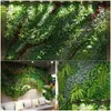 装飾的な花の花輪人工草芝生芝のシミュレーション植物陸上壁の装飾緑のプラスチックドアショップ画像背景博士dhhys