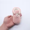 Primeiros Walkers Sapatos para Cordeiros Inverno Baby Botas de Neve Moldas de Solida Mais Veludo para Manter Aquecimento Para Meninos e Meninas Nascimentos dos Crianças