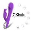 Vuxen massager kraftfull kaninvibrator för kvinnor klitoris klitoris stimulator mjuk silikon kvinnlig onanator dildo penis sex leksaker vuxna 18