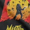 男子Tシャツ人形のマスターストレンジャーシングスヘルファイアクラブエディマンソンTシル