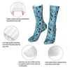 Men's Socks Video Game Controller Background Gadgets Seamless Pattern Sock Men Women Polyester Stockings Customizable Sweetshirt