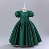 Mädchenkleider Neueste Partykleid-Designs Teenager-Mädchen Prinzessin für formelles Jahr Kinderkleidung Elegantes Geburtstagskleid 5-12 Jahre