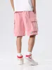 Męskie spodenki Summer Mężczyzny Multipockets Hip Hop Streetwear workowate jogger męskie plaża Plus w rozmiarze 8xl 230130