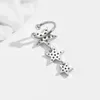 Pendientes traseros 1 PC Clip de estrella de diamantes de imitación brillante sin Piercing pentagrama borla falso coreano para mujeres niñas joyería