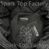 Trapstar Down Chaqueta Dise￱ador de lujo Letra bordada Jacket de la cremallera Invierno Men y mujeres Avaluaci￳n de algod￳n caliente Hip Hop High Street Tide Brand