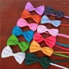 Bow Ties Adult Candy Color Chorus Wedding Formal Show Banquet Performance For Men Women Party Host Bowties Bowknot Accessories