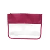 New!! Transparent Waterproof Cosmetic Bags with Zipper Clear Nylon Makeup Bags Portable Travel Toiletry Pouch Penci FY5543 bb110