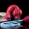 Adult Massager Luuk Silicone Knot Fantasy Dildo Massage for Men and Women Ejaculation Penis with Sucker Anal Plug Game Sex Toys