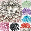 Décorations Nail Art Wholesaleclear Mixte Taille / Forme Dos Plat Strass 1100 Pcs 3D Acrylique Flatback Strass Diy Téléphone Cas Des Dhk9X