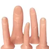 Seks Oyuncaklar Masaj Büyük Parmak Dildos Kadın için Kadın Mastürbator Oyuncakları Silikon Kadın Klitoris Stimülasyon Komik Mağaza