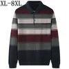 Herentruien Maat 8xl 7xl 6xl Jumpers Autumn Fashion Mens Christmas Sweater Men Men Pullover Square Collar Knitwear 221025