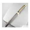 Fountain Pens 120 Metallic Grey Pen 0,5 Nib Beauty Tree Tekstura