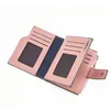 Wallets Fashion Small Oil Wax Leather Wallet Women Stylish Zipper & Hasp Card Woman High Quality Short Holder PurseWallets