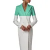 Women's Two Piece Pants Elegant Matching Double Breasted Women Suits Slim Long Jacket Ladies Prom Evening Formal Wear Custom Made Blazer