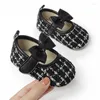 Eerste Walkers Spring herfst mode geboren babymeisjes schoenen zachte lage top dikke zool baby prinses niet-slip peuter voor 0-18m