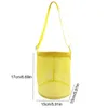 Storage Bags Outdoor Beach Toy Bag Portable Mesh Crossbody Pouch Children Kids Travel Toys Organizer Adjustable Straps Large