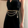 ベルトラグジュアリーセクシーボディチェーン女性パーソナリティワイルドマルチレイヤー女性ウエストチェーンパーティードレスレディース装飾金属