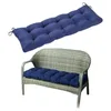 Pillow Long Bench Outdoor Garden Rectangle Seat Soft Cotton Padded Mat Chaise Swing Chair Lounger S 100 50cm