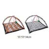 Katbedden meubels huisdier bed play tent speelgoed mobiele activiteit speelkussen deken huis met ball drop levering home tuinbenodigdheden dhipf