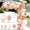 Andra dekorativa klistermärken Macaron Latex Balloons Set Garland Arch Kit Gold Ballon For Wedding Collection Birthday Party Decor Dekoration Baloon 230110