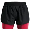 Shorts de course haute qualité hommes Sport 2 en 1 Jogging course entraînement athlétisme pantalons courts