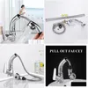 Bathroom Shower Sets Water Saving Faucet Pl Out Head Hose Kit For Rv Trailers Single Handle Cold Tap Sink Set Kitchen Caravan Drop D Dhvav