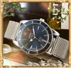 Three Pins Luksusowy moda Crystal Mężczyzny zegarki 43 mm kwarcowe stali nierdzewne Pasek ma wszystkie prezenty ze zegarków z zegarem przestępczości