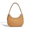 Duffel Bags Leather Underarm Bag Female Small High-end Texture Fashion Half Moon Single Shoulder Cross-body Saddle