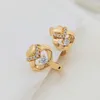 Hoop Earrings Agsnilove 18K Gold Plated Fashion Jewelry 2023 For Women Heart Sophisticated Design Vintage Hoops