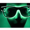 Lunettes LED Glowing Party Supplies Éclairage Nouveauté Cadeau Bright Light Festival Party Glow Lunettes de soleil EL Fil Clignotant Lunettes ss0110