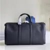 10A Top Luxuryc handbags Edition Duffle bag Classic 42cm All-black cowhide Travel luggage for men real leather designer bags women crossbody totes shoulder
