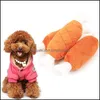 Giocattoli per cani mastica animali da masticare peluche Squittio per cani e gatti resistente al morso prodotti per denti puliti animali domestici consegna a goccia forniture per giardino domestico Dhesq