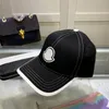Modna czapka kulowa męska designer baseballowy luksusowe czapki unisex regulowane czapki uliczne dopasowane Hip Hop Sports Casquette haft haft haft haft haft haft