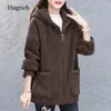 Women's Jackets Fleece Sweater Women Plus Autumn And Winter Loose Korean Zipper Cardigan Thick Lamb Wool Coat