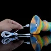 Brinquedos sexuais Massageador Qkkq Luminoso Controle Remoto Vibradores Grande Ejaculação Penis Fantasia Vibrador Função Esguichar Plug Anal Brinquedos para Mulheres