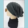 Bonnet / capuchons de crâne de mode femme stretchy tricot skl bonnet chapeau sween sween sween sweil chaud pour femmes