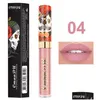 Brillant à lèvres Cmaadu Skl Design Matte Liquid Lipglosses 6 Couleurs Étanche Métal Nacré Longue Durée Lèvres En Gros Maquillage Drop Del Dht47