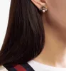 Boucles d'oreilles à aiguille en argent S925 pour femmes, Style rétro, à la mode, en laiton, fourniture de bijoux à la mode